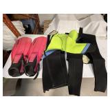 Dive Suit & Flippers