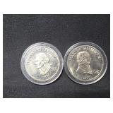 $5 Republic of Liberia Jefferson & Van Buren