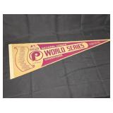1983 Philladelphia Phillies World Series Pennant