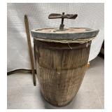 Vintage Wooden Butter Churn