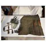 Vintage Ice Fishing Gear, Hand Drills