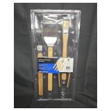 4 Piece BBQ Tool Set