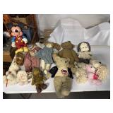 Stuffed Animals, Dolls & Mickey Mouse