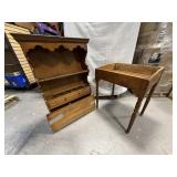 Small Vintage Wooden Hutch