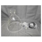 Large Glass Globe Light Fixture