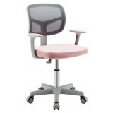 Kids Grey / Pink Office Chair