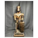 Metal Knight Statue