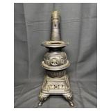 Arnel's Pottery Ceramic Pot Belly Stove Flower Pot