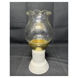 Candle and Oil Lamp