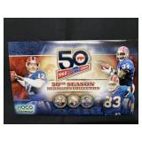 2009 Buffalo Bills 50th Season Medallion Collectio
