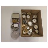 Box of Pocket Watches