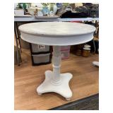 White Wooden Small Table