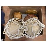 Hanging Planters, Wooden Serving Boards, Bowls, Ba