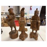 Asian Wooden Statues