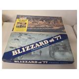 Vintage Blizzard of '77 Travel Game