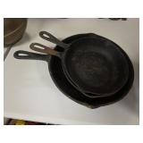 Cast Iron Pans (3)