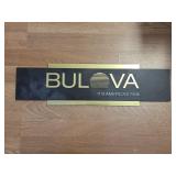 Bulova Plastic Sign