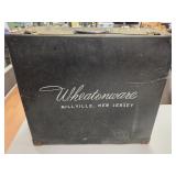 Vintage Wheatonware Saleman's Case