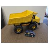 Tonka Metal Dump Truck & Buddy L Van