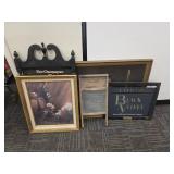 Washboards, Framed Artwork and
