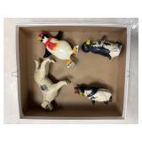 Vintage Millie the Penguin Plastic Salt/Pepper