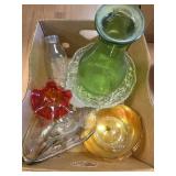 Box of Vintage Glassware