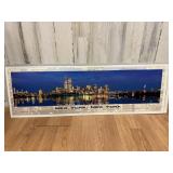 New York Skyline, Uncut Puzzle Cardboard Pieces