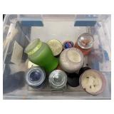 Box of Miscellaneous Candles
