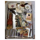Tray of Miscellaneous Collectibles
