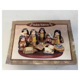 Native American Nativity Set