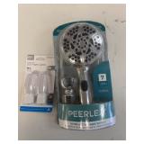 Peerless 7-Setting Hand Shower & LED Night Lights