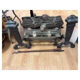 Cast iron Fireplace Log Holder