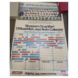 Vintage 1979 Toronto Blue Jays Calendars (2)