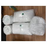 King Sized Mattress Toppers, White