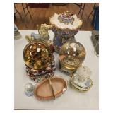 Miscellaneous Snowglobes and Ceramic Items