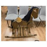Wooden Rocking Horse