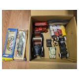 Various Model Cars, Lionel and AHM Model Train