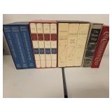 Books. Includes Oscar Wilde and Canterbury Tales