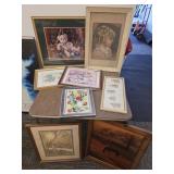 Various Framed Artwork