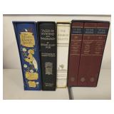 Books. Includes Shakespeare, Edgar Allen Poe
