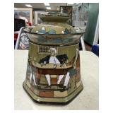 Antique Buffalo Pottery Deldare Ware Humidor