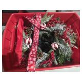 Bin of Christmas Dï¿½cor