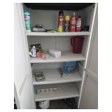 Contents of Plastic Cabinet Shelves