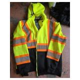 High Visibility Safety Hoodie Women's XL