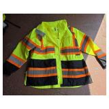 High Visibility Safety Jacket Women's XL