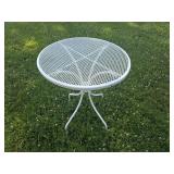 Metal Round Patio Table