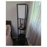 Plastic Shelf w/ Built In Lamp