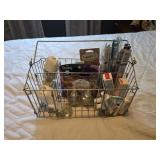 Basket w/ Toothbrushes, Toothpaste, Deodorizers