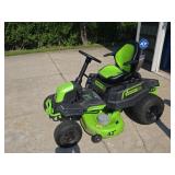 Greenworks Pro 42' Battery Ride On Tractor