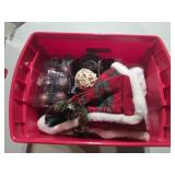 Bin of Christmas Dï¿½cor